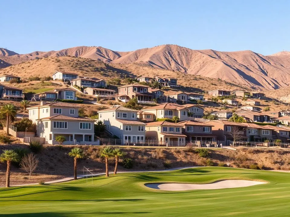 Westridge neighborhood in Santa Clarita, California