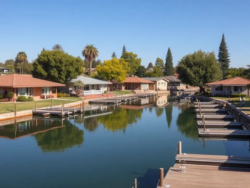 Lincoln Village neighborhood in Stockton, California