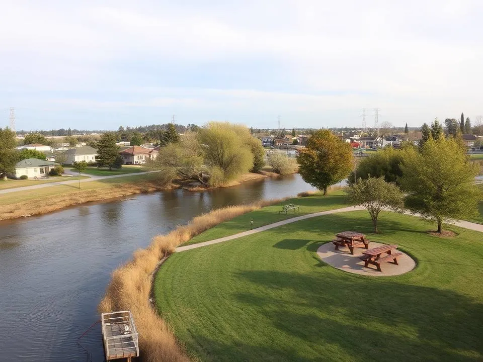 Louis Park neighborhood in Stockton, California