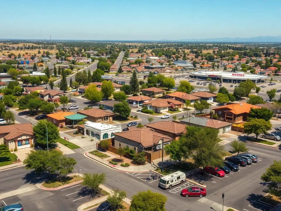 Weberstown neighborhood in Stockton, California