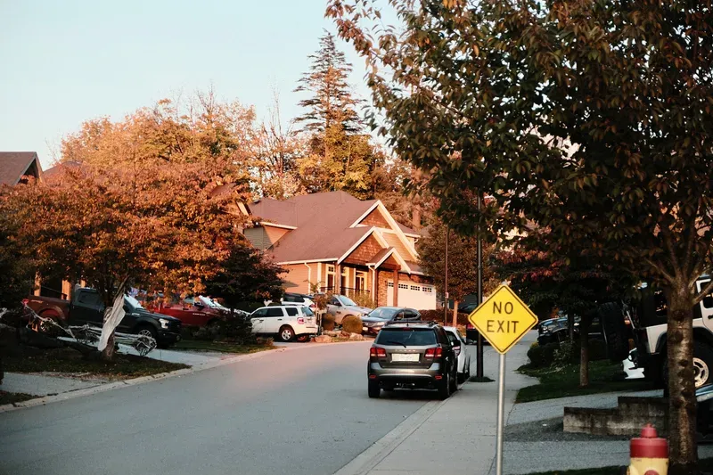 Iselin neighborhood in Woodbridge, New Jersey